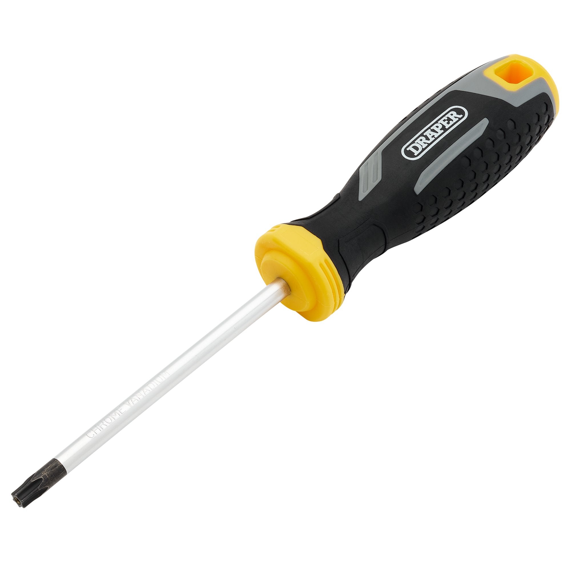 Draper-TX-STAR®-Tamperproof-Soft-Grip-Screwdriver,-T30H-x-100mm
